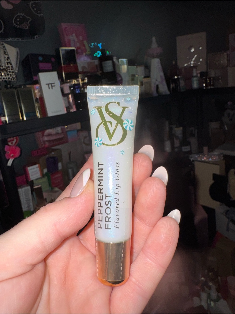 Victoria's Secret Peppermint Frost Flavored Lip Gloss - Shimmer White